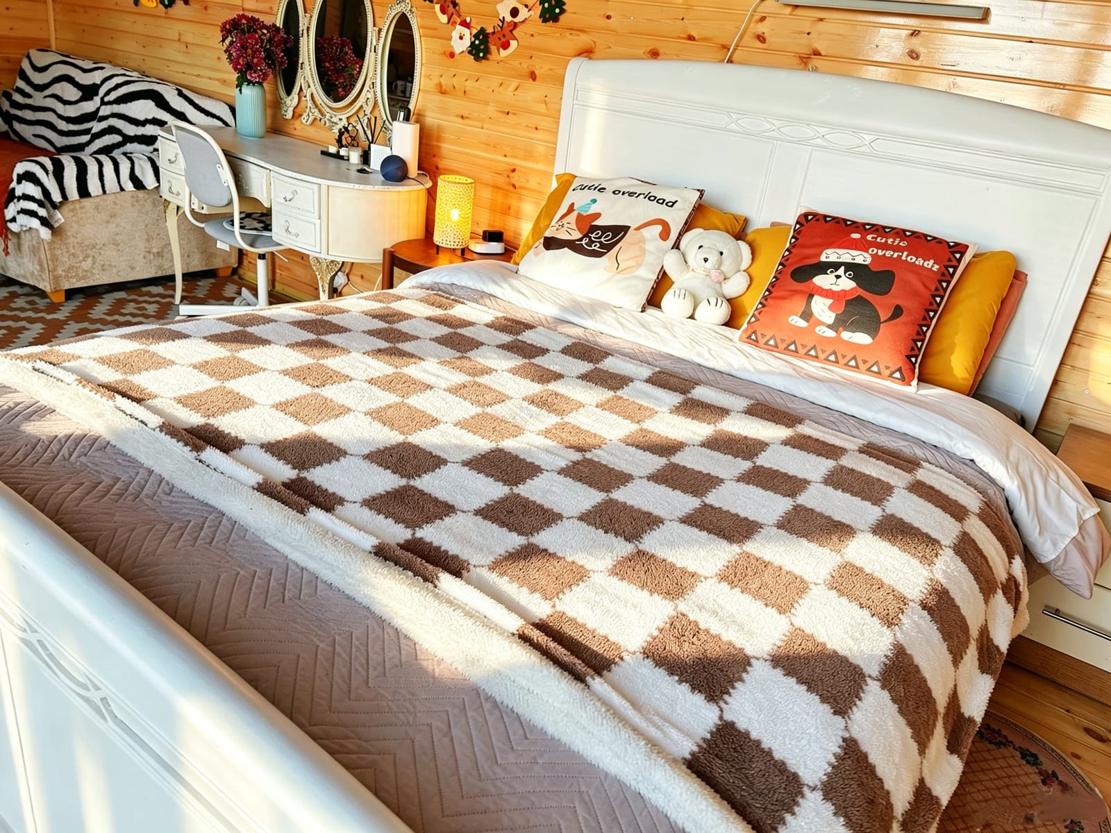 Prepared bed inside Valley View