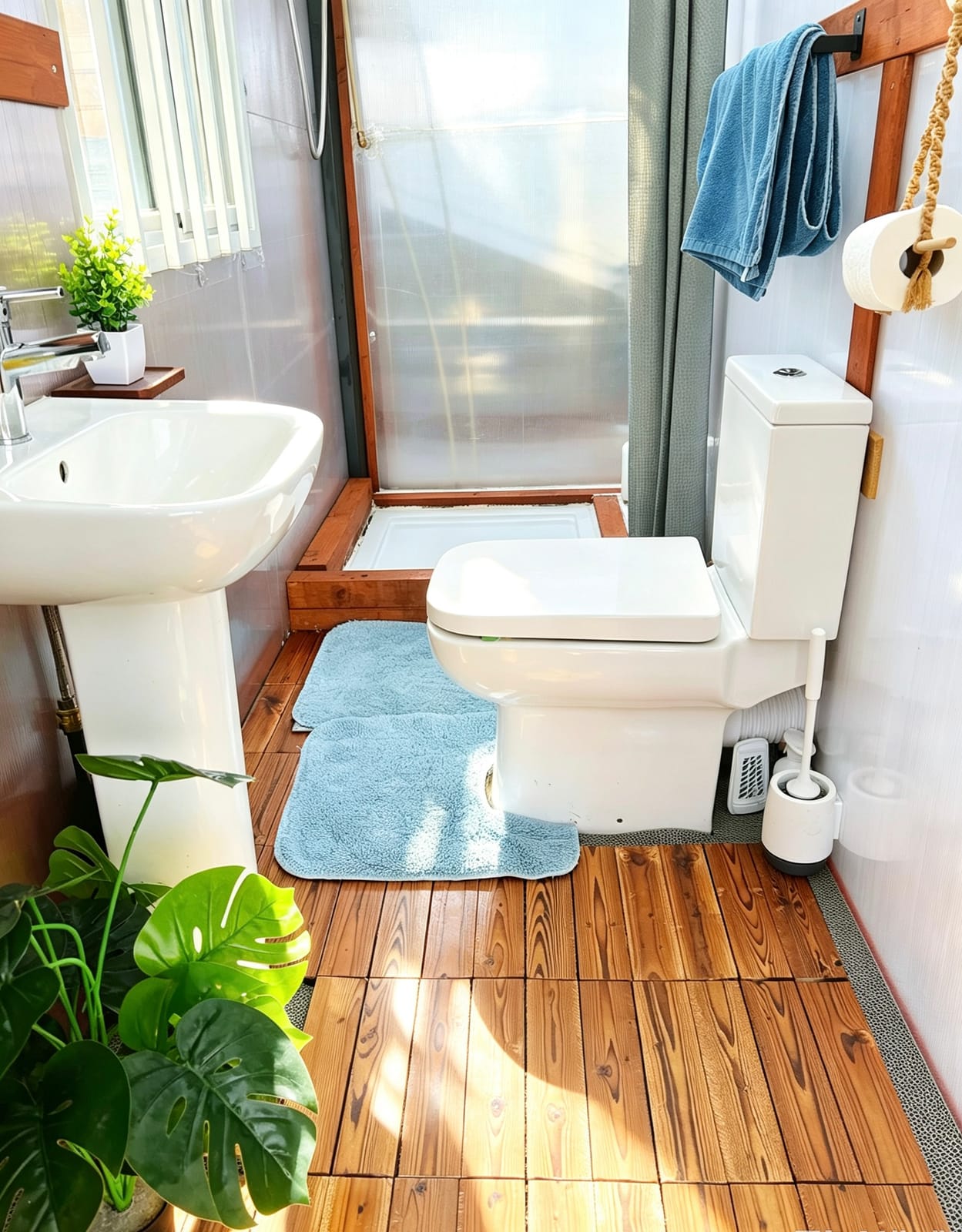 Valley View private bathroom