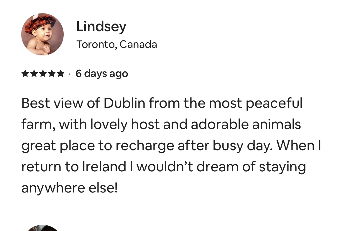 Five-star guest review from Lindsey